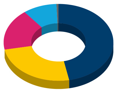 Fiscal Year 2023 Pie Chart for Student Transit Fee