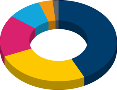 Fiscal Year 2024 Pie Chart for Student Transit Fee