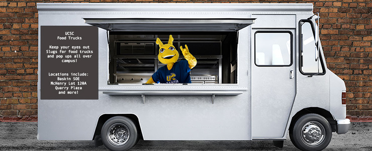 Photo of Sammy Slug with a Food Truck