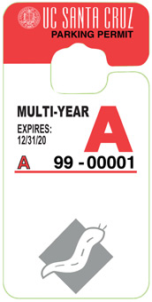 multi-year parking permit example